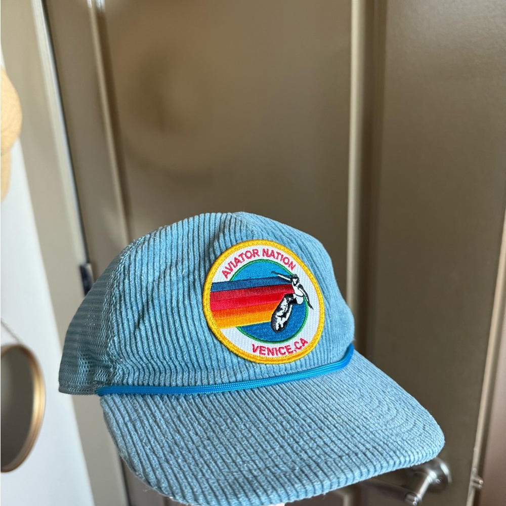 Aviator Nation Kids Blue Cap